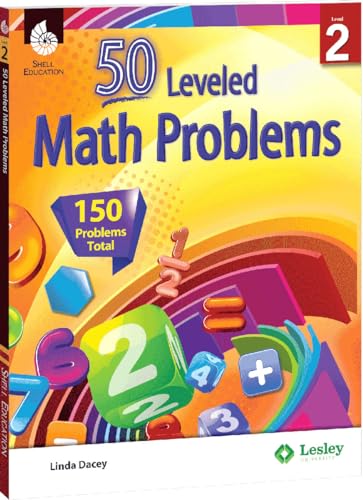 9781425807740: 50 Leveled Math Problems Level 2