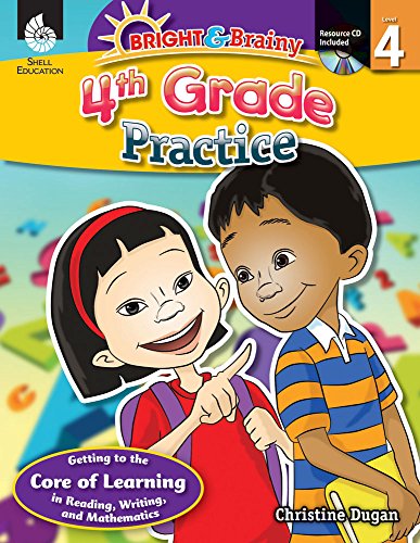 9781425809089: Bright & Brainy 4th Grade Practice