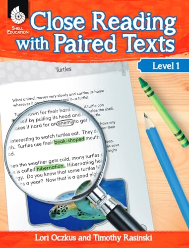 Beispielbild fr Close Reading with Paired Texts Level 1: Engaging Lessons to Improve Comprehension zum Verkauf von ThriftBooks-Dallas