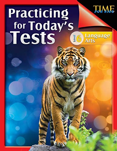 9781425814397: TIME For Kids: Practicing for Today's Tests Language Arts Level 6 : Language Arts