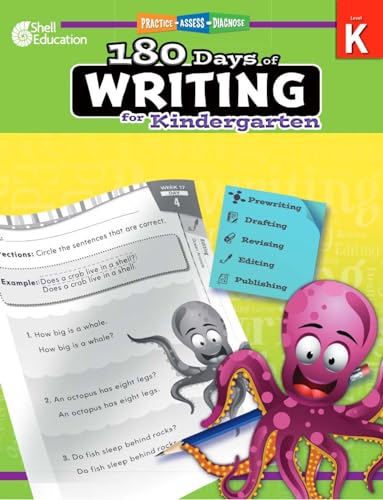 Stock image for 180 Days of Writing for Kindergarten: Practice, Assess, Diagnose for sale by ThriftBooks-Atlanta