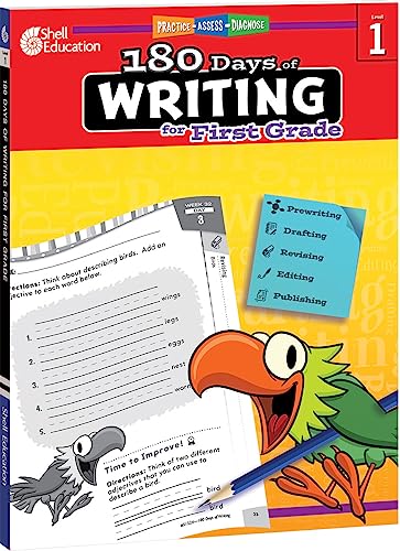 Imagen de archivo de 180 Days of Writing for First Grade - An Easy-to-Use First Grade Writing Workbook to Practice and Improve Writing Skills (180 Days of Practice) a la venta por New Legacy Books