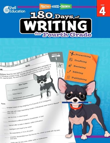 Stock image for 180 Days of Writing for Fourth Grade: Practice, Assess, Diagnose for sale by ThriftBooks-Atlanta