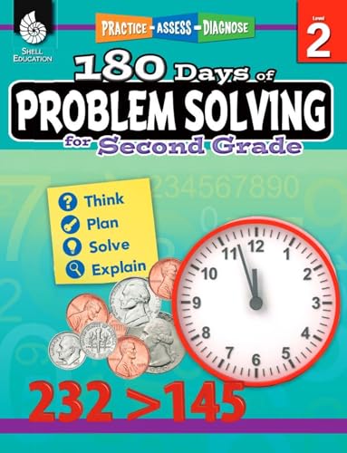 9781425816148: 180 Days of Problem Solving for Second Grade: Practice, Assess, Diagnose (180 Days of Practice)