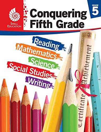 Stock image for Conquering Fifth Grade - Student workbook (Grade 5 - All subjects including: Reading, Math, Science & More) (Conquering the Grades) for sale by SecondSale