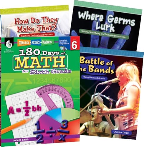 Beispielbild fr Learn-at-Home: Math Bundle Grade 6 zum Verkauf von Cronus Books