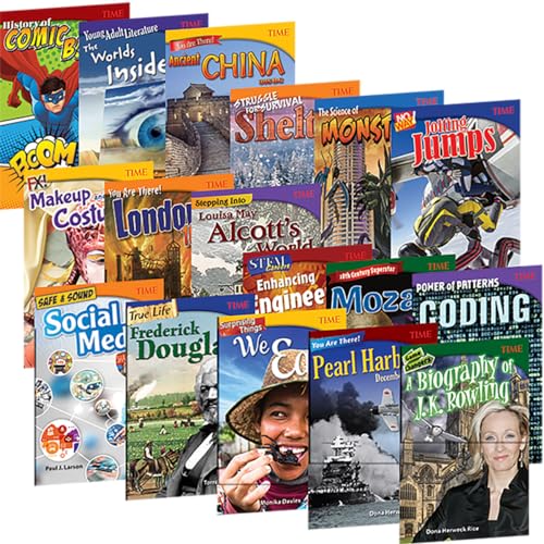 9781425833176: Time Grades 6-8 Set 2, 17-Book Set (Time for Kids Nonfiction Readers)