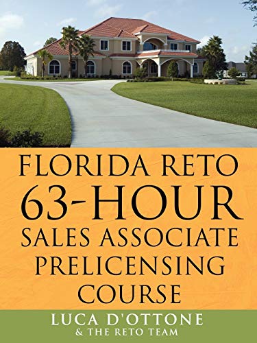 Stock image for FLORIDA RETO 63 hours sales associate pre licensing course for sale by SecondSale