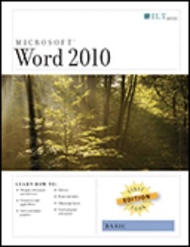 Imagen de archivo de Word 2010 : Basic a la venta por Better World Books