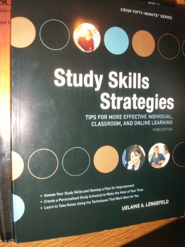 Imagen de archivo de 50 Minute Book : Study Skills Strategies, 3/E a la venta por Better World Books: West