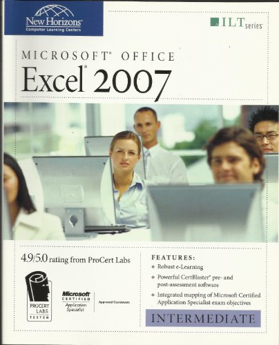 Beispielbild fr Excel 2007: Intermediate & Certblaster ((ILT Series Trademark of Axzo Press, 4.9/5.0/Advanced), 2) zum Verkauf von SecondSale