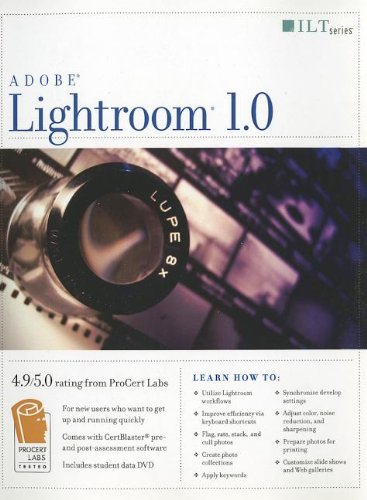 Imagen de archivo de Lightroom 1. 0 Student Manual a la venta por Better World Books