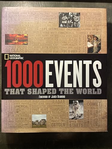 Beispielbild fr 1000 Events That Shaped the World zum Verkauf von WorldofBooks