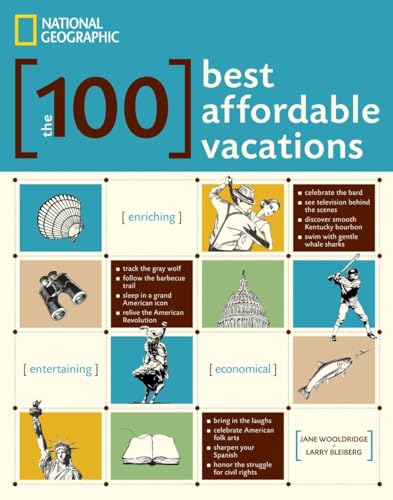 Stock image for The 100 Best Affordable Vacations for sale by Better World Books