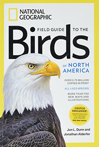 9781426219498: National Geographic Field Guide to the Birds of North America, 7th Edition, With Map