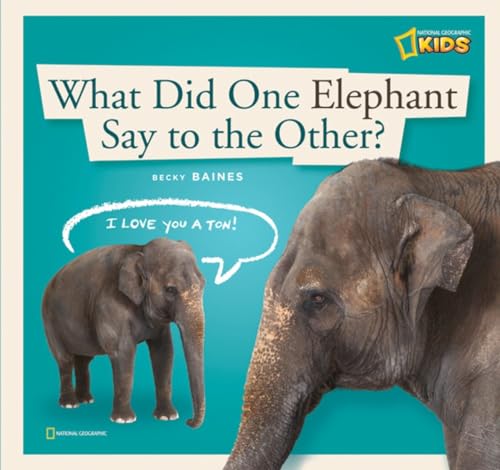 Beispielbild fr ZigZag: What Did One Elephant Say to the Other? zum Verkauf von HPB-Diamond