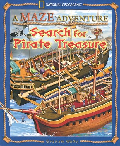 Beispielbild fr A Maze Adventure: Search for Pirate Treasure (Maze Adventures (Paperback)) zum Verkauf von SecondSale