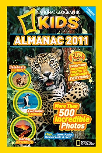 9781426306853: National Geographic Kids Almanac 2011 Canadian edition