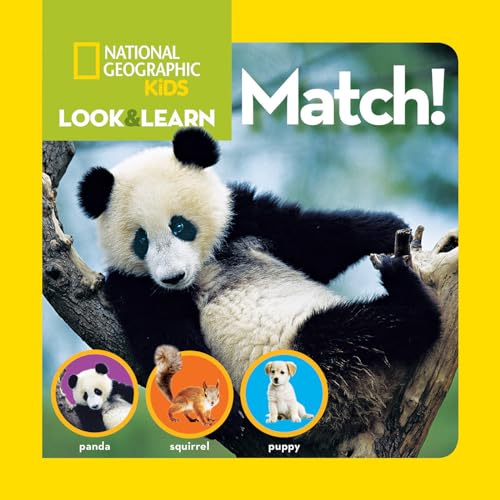 9781426308710: National Geographic Kids Look and Learn: Match! (National Geographic Little Kids Look and Learn)