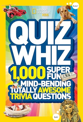 Imagen de archivo de Quiz Whiz: 1,000 Super Fun, Mind-Bending, Totally Awesome Trivia Questions a la venta por ThriftBooks-Dallas