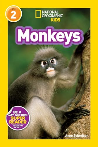 Imagen de archivo de National Geographic Readers: Monkeys a la venta por Your Online Bookstore