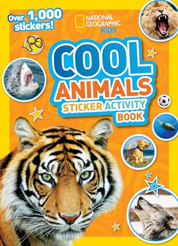 Stock image for National Geographic Kids Cool Animals Sticker Activity Book: Over 1,000 stickers! for sale by SecondSale