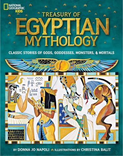 Beispielbild fr Treasury of Egyptian Mythology : Classic Stories of Gods, Goddesses, Monsters and Mortals zum Verkauf von Better World Books