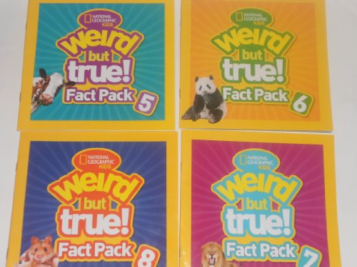 Stock image for National Geographic Kids Weird but True! Fact Packs Nos. 5, 6, 7, 8 for sale by Gulf Coast Books