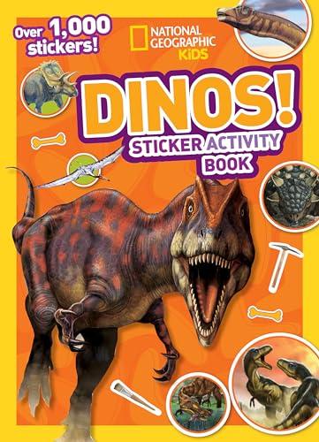 National Geographic Kids Dinos Sticker Activity Book: Over 1,000 Stickers! (NG Sticker Activity B...