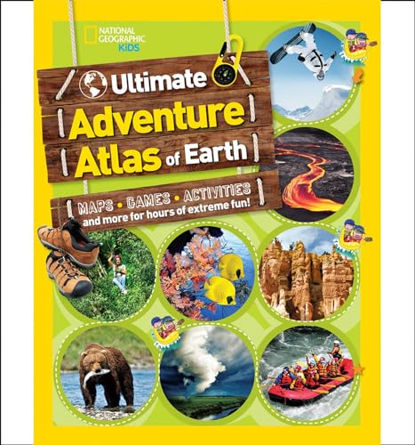 Stock image for The Ultimate Adventure Atlas of Earth: Maps, Games, Activities, and More for Hours of Extreme Fun! (National Geographic Kids) for sale by Jenson Books Inc