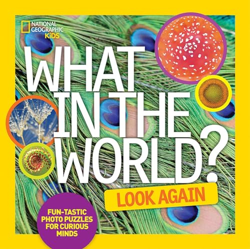 Stock image for What in the World: Look Again: Fun-tastic Photo Puzzles for Curious Minds (National Geographic Kids) for sale by SecondSale