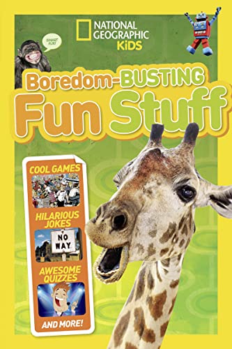 Stock image for Boredom-Busting Fun Stuff: Cool Games, Hilarious Jokes, Awesome Quizzes, and More! for sale by ThriftBooks-Dallas