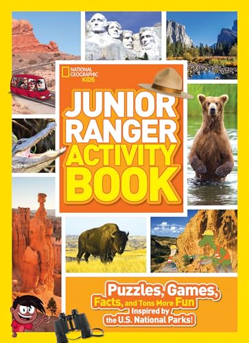 Imagen de archivo de Junior Ranger Activity Book: Puzzles, Games, Facts, and Tons More Fun Inspired by the U.S. National Parks! a la venta por Dream Books Co.