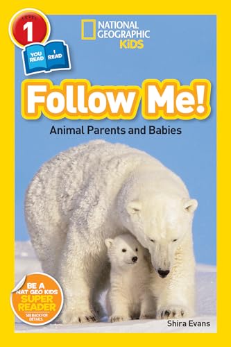Stock image for Follow Me Animal Parents and Babies National Geographic Readers, Level 1 for sale by PBShop.store US