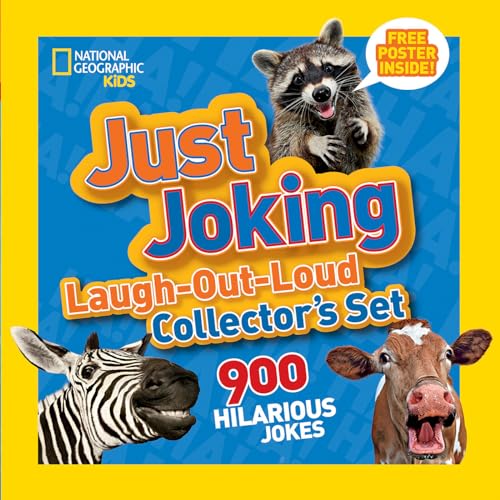 Stock image for National Geographic Kids Just Joking LaughOutLoud Collectors Set: 900 Hilarious Jokes (Just Joking: National Geographic Kids) for sale by Bookoutlet1