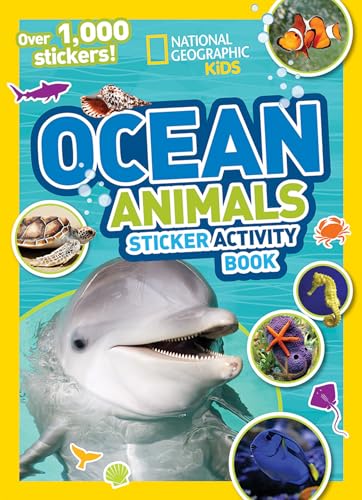 9781426324246: National Geographic Kids Ocean Animals Sticker Activity Book: Over 1,000 Stickers! (NG Sticker Activity Books)