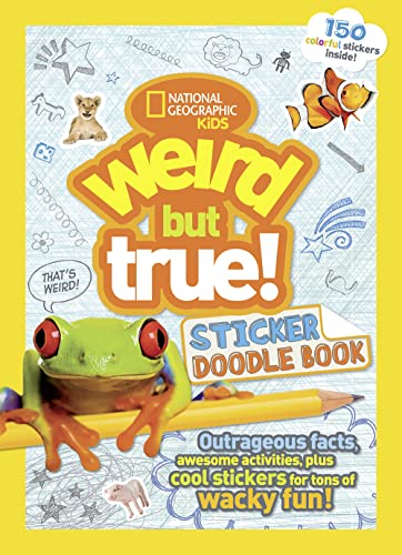 9781426324567: Weird But True Sticker Doodle Book: Outrageous Facts, Awesome Activities, Plus Cool Stickers for Tons of Wacky Fun!: 3