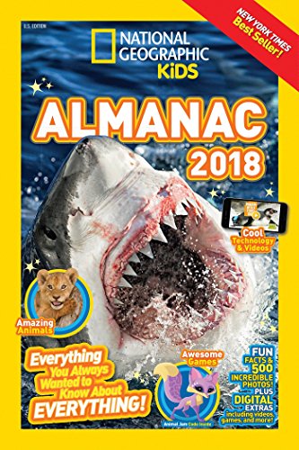 Imagen de archivo de National Geographic Kids Almanac 2018 (National Geographic Almanacs) a la venta por SecondSale