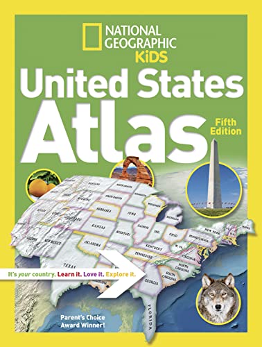 9781426328312: National Geographic Kids United States Atlas, Fifth Edition