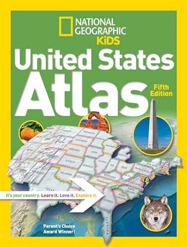 Beispielbild fr National Geographic Kids United States Atlas, Fifth Edition zum Verkauf von Better World Books