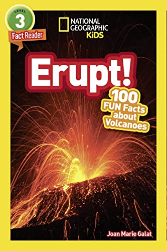 9781426329104: National Geographic Readers: Erupt! 100 Fun Facts About Volcanoes (L3)