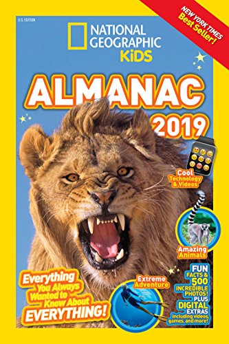 Imagen de archivo de National Geographic Kids Almanac 2019 (National Geographic Almanacs) a la venta por Gulf Coast Books
