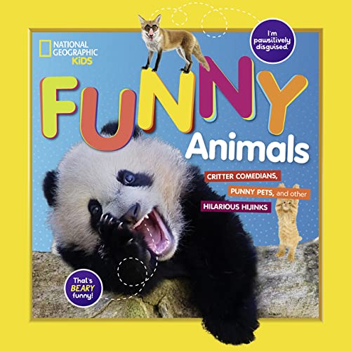 Stock image for National Geographic Kids Funny Animals: CRITTER COMEDIANS, PUNNY PETS, and HILARIOUS HIJINKS for sale by Jenson Books Inc