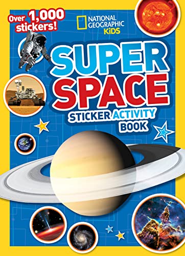 

NGK space Sticker activity book (Special Sales UK Edition): Over 1,000 Stickers! (National Geographic Kids)