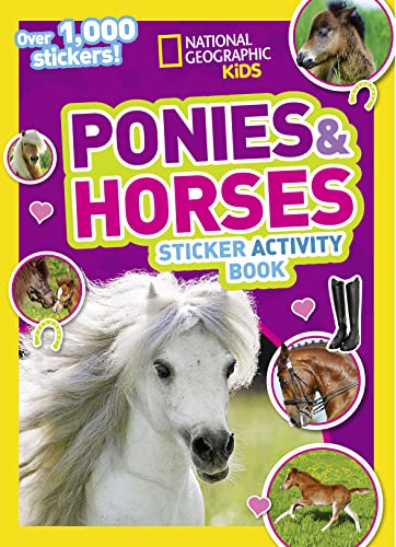 Beispielbild fr NGK Ponies & Horses Sticker Activity (Special Sales UK Edition): Over 1,000 Stickers! (NG Sticker Activity Books) zum Verkauf von Ergodebooks