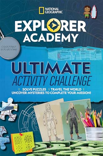 Stock image for Explorer Academy Sticker Book: Solve Puzzles, Travel the World, Uncover Mysteries to Complete Your Mission! for sale by AwesomeBooks