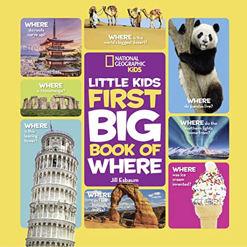 Stock image for National Geographic Little Kids First Big Book of Where (National Geographic Little Kids First Big Books) for sale by Lakeside Books