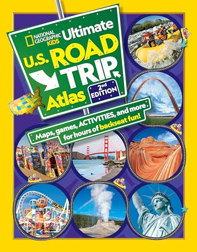 9781426337031: National Geographic Kids Ultimate U.S. Road Trip Atlas, 2nd Edition