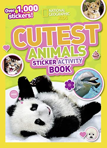 Imagen de archivo de Cutest Animals Sticker Activity Book: Over 1,000 stickers! a la venta por WeBuyBooks