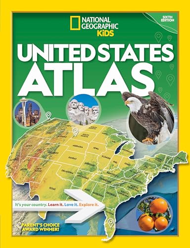 9781426338212: National Geographic Kids U.S. Atlas 2020, 6th Edition
